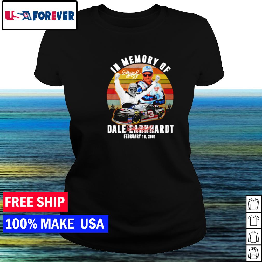 in memory of dale earnhardt shirt