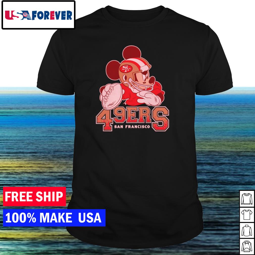 Disney Mickey Junk Food San Francisco 49ers Shirt, San Francisco