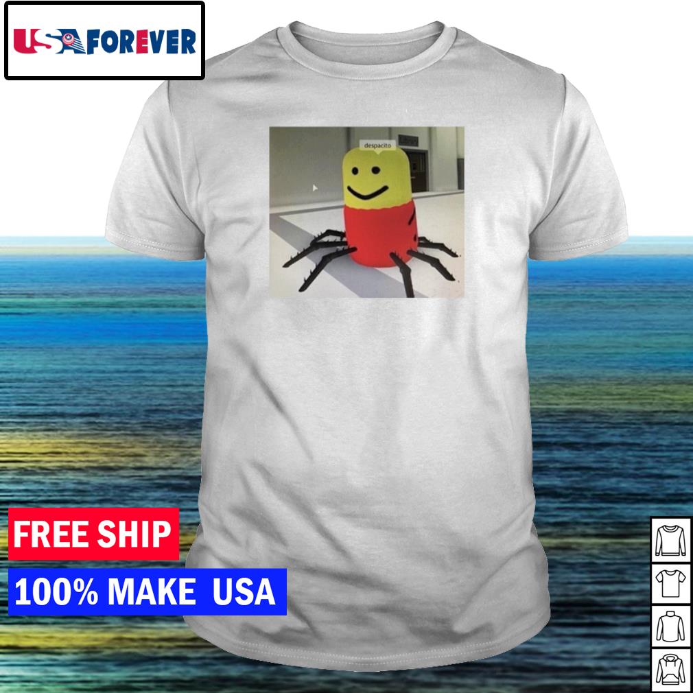 Roblox Despacito Spider Shirt Nemo Clothing Llc - roblox pants whit and clear