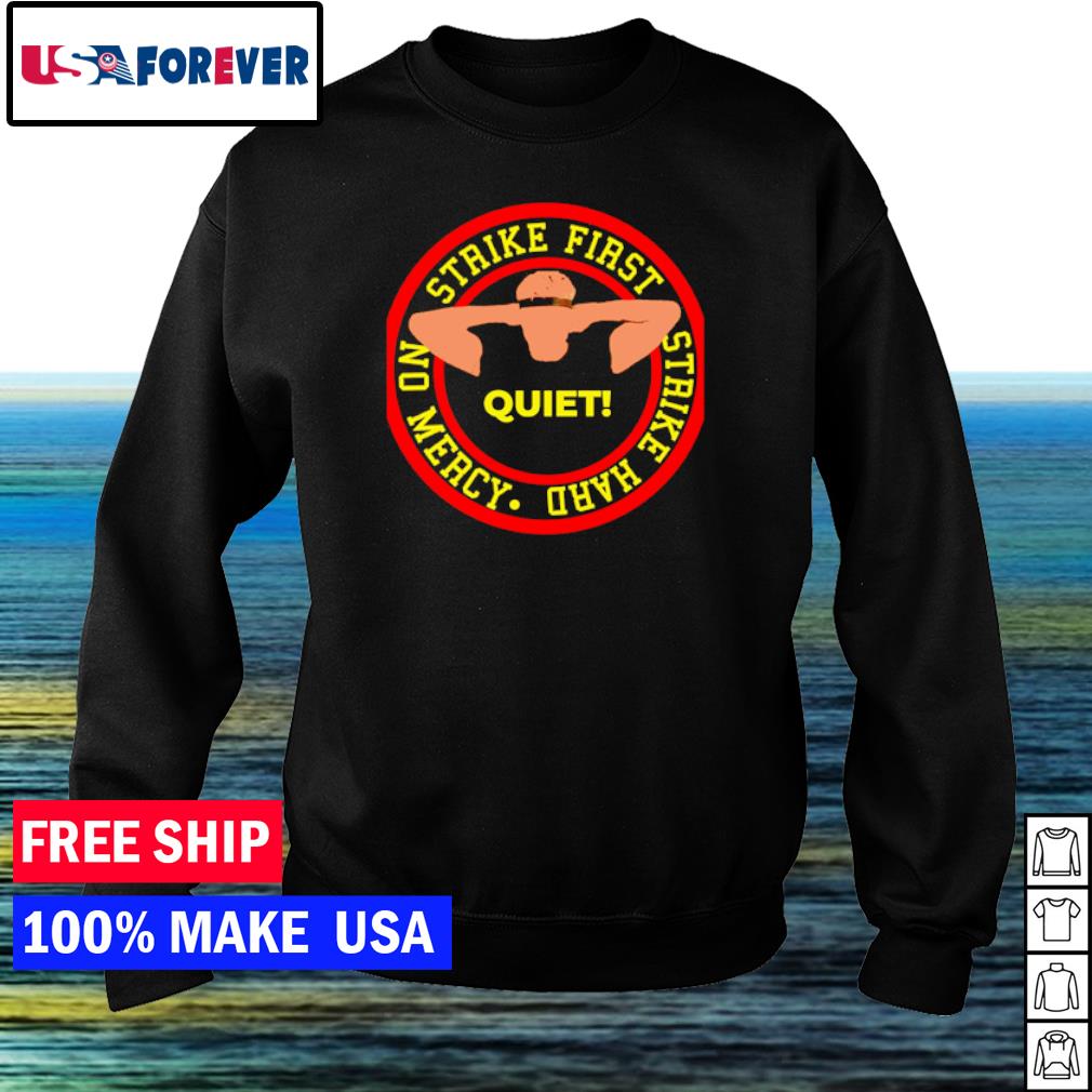 cobra kai quiet shirt