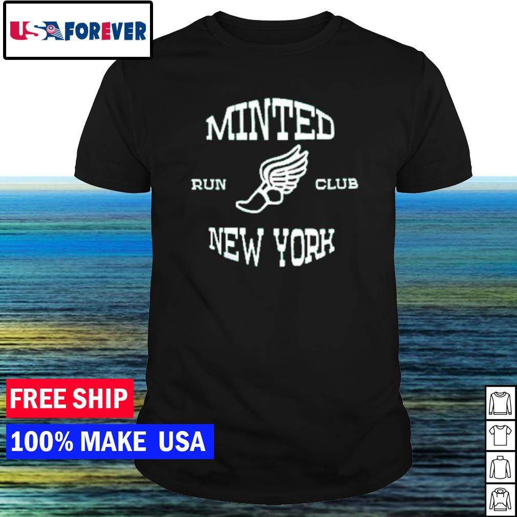 Awesome minted Athletics New York Run Club shirt