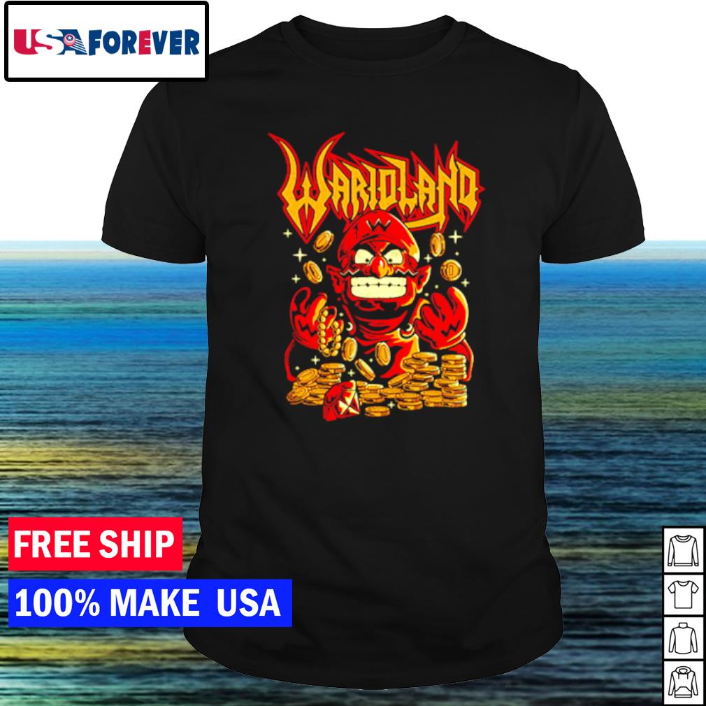 Awesome mario Wario land shirt