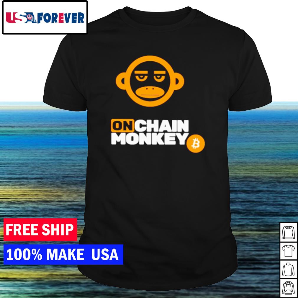 Awesome on chain monkey bitcoin shirt