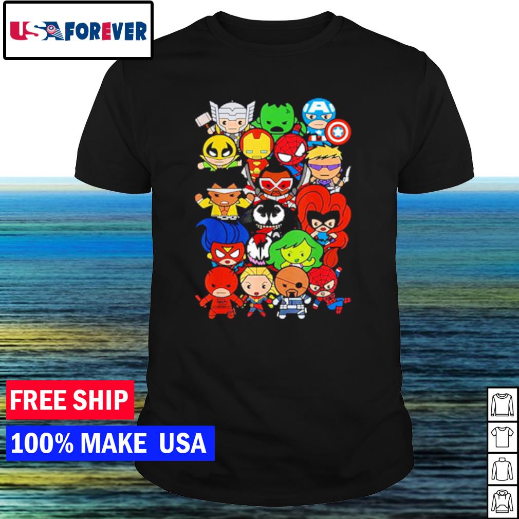 Best marvel Heroes and Villains shirt