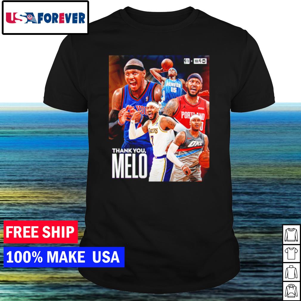 Best thank you Melo NBA 2023 shirt