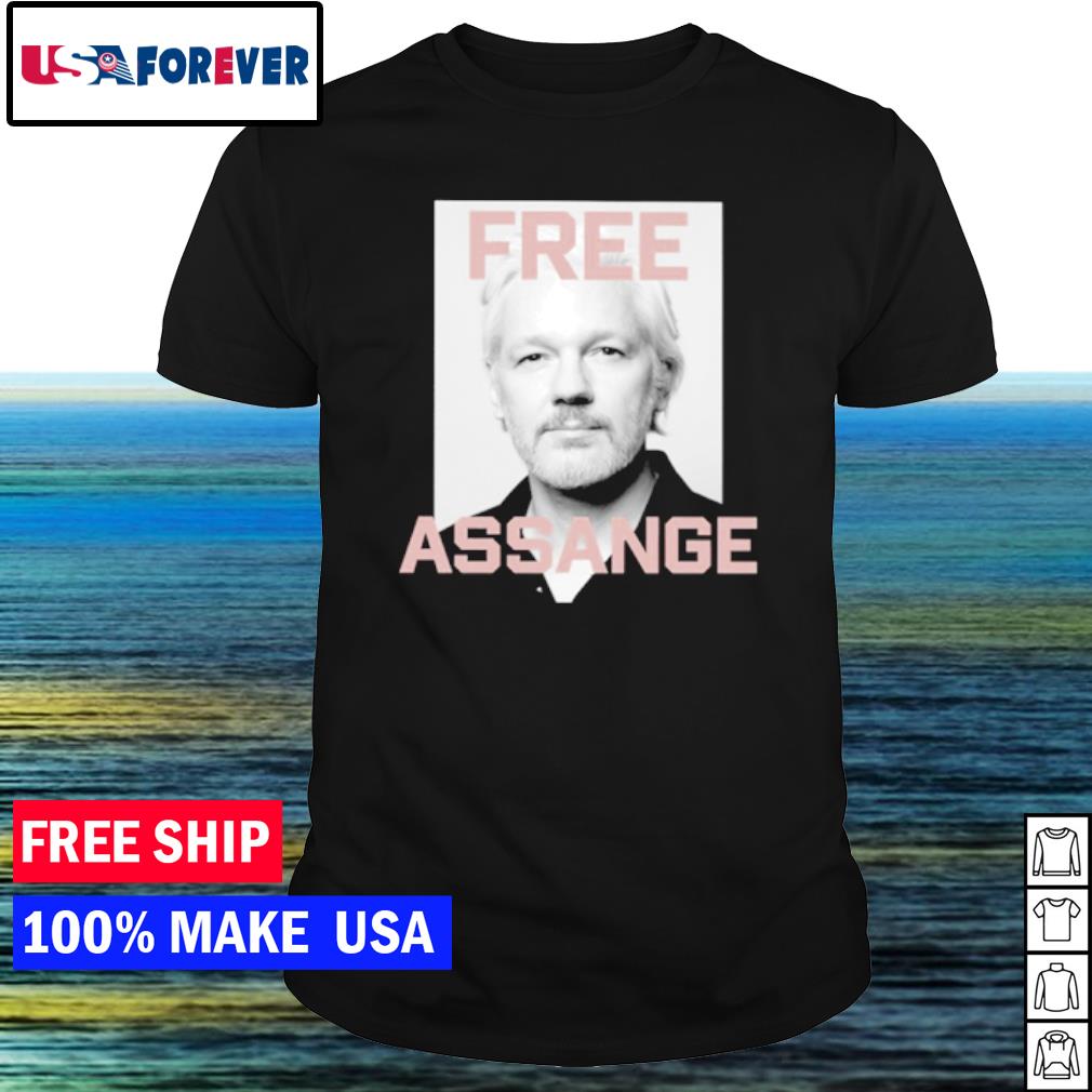 Funny kari Lake wearing Free Assange shirt