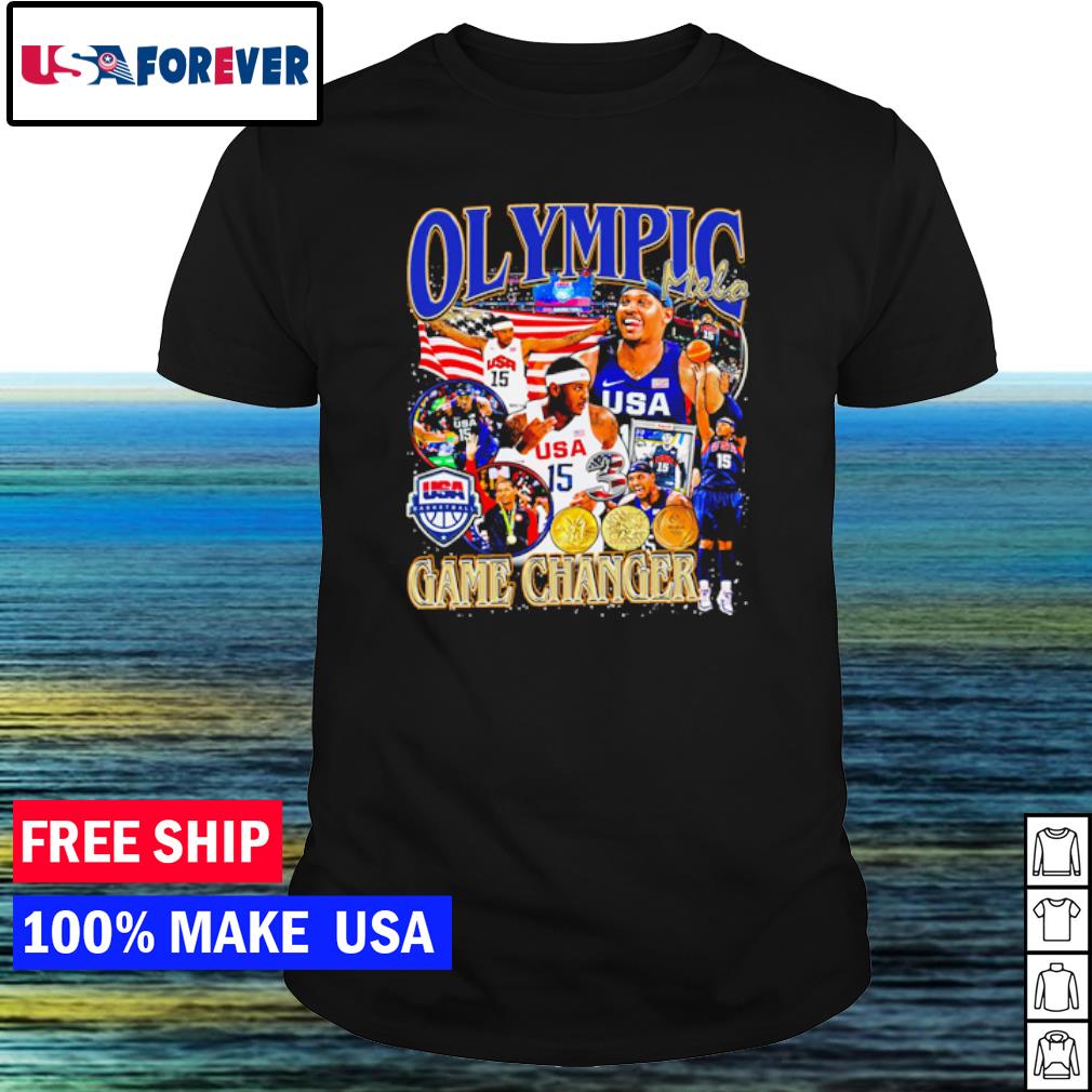 Funny olympic Melo game Changer USA basketball shirt