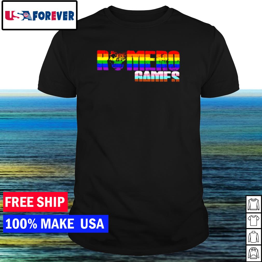 Funny romero games pride shirt