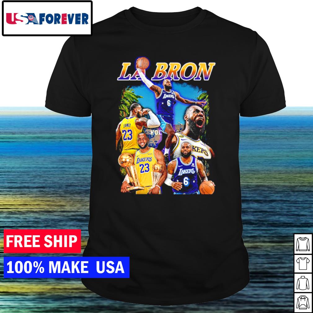 Top lA Lebron James Heavyweight shirt