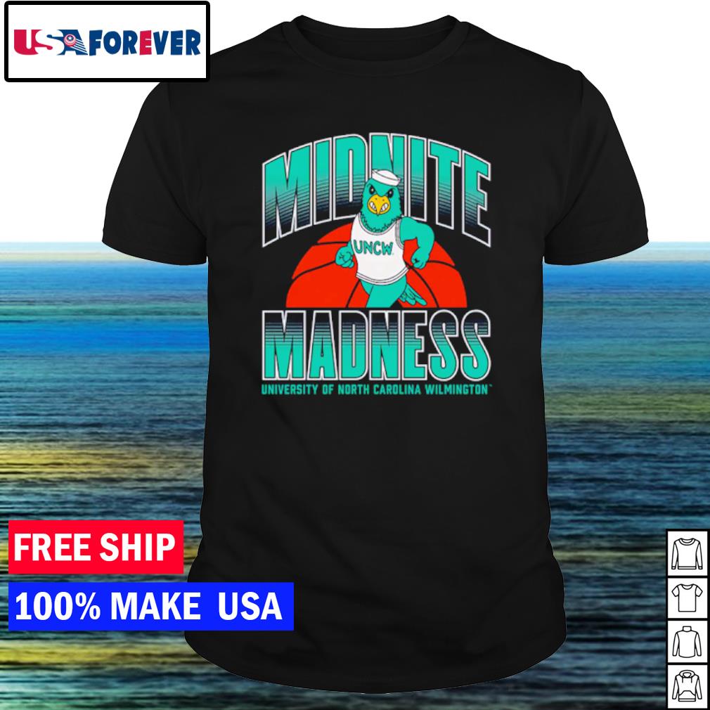 Top midnite Madness university of North Carolina Wilmington shirt