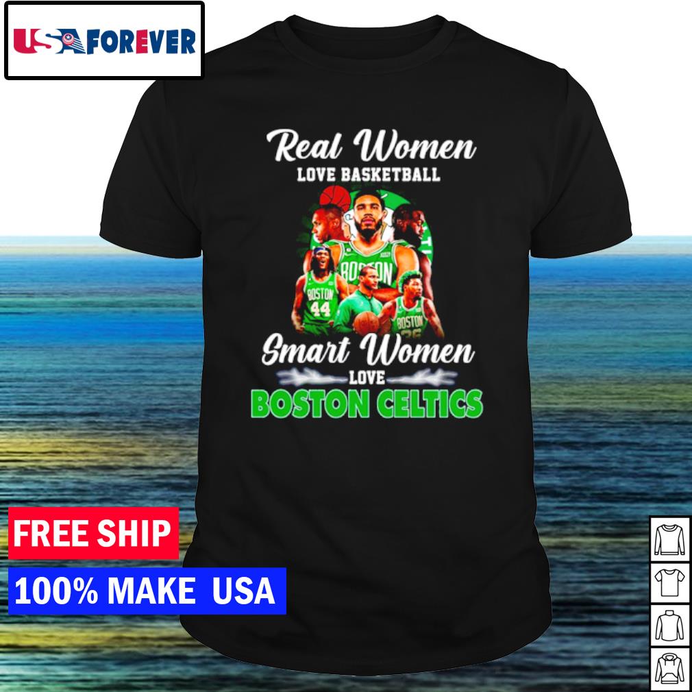 Top real women love basketball smart women love Boston Celtics 2023 shirt