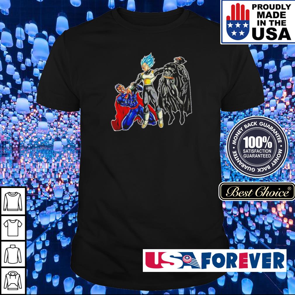 vegeta superman batman shirt