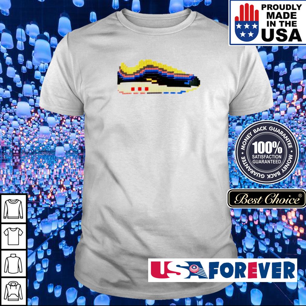 blue hero air max 97 shirt