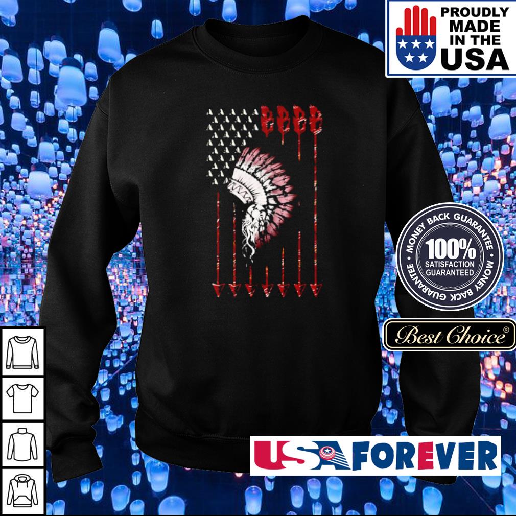 native american flag shirt